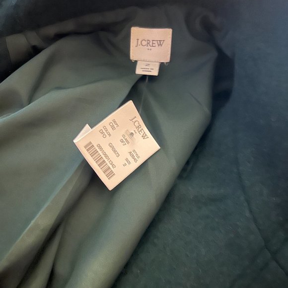 City Coat - Jcrew Forest Green - Picture 2 of 2